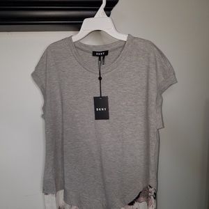 DKNY – Cap Sleeve TShirt